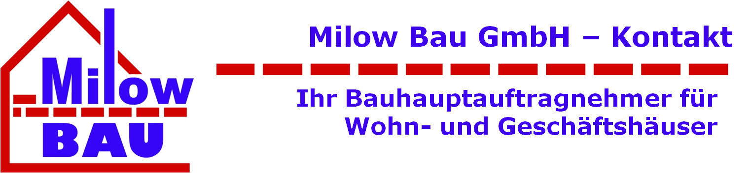 Milow Bau GmbH - Kontakt